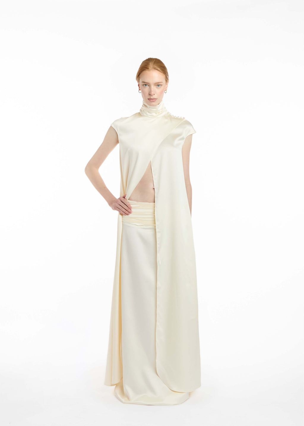 Silk Maxi Skirt